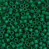 Delica 11/0 RD #0656 Green Jade Opaque Dyed 5.2g Vial